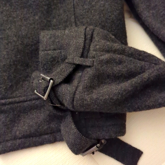 Burberry Brit wool charcoal motorcycle jacket in a XL - Picture 4 of 11